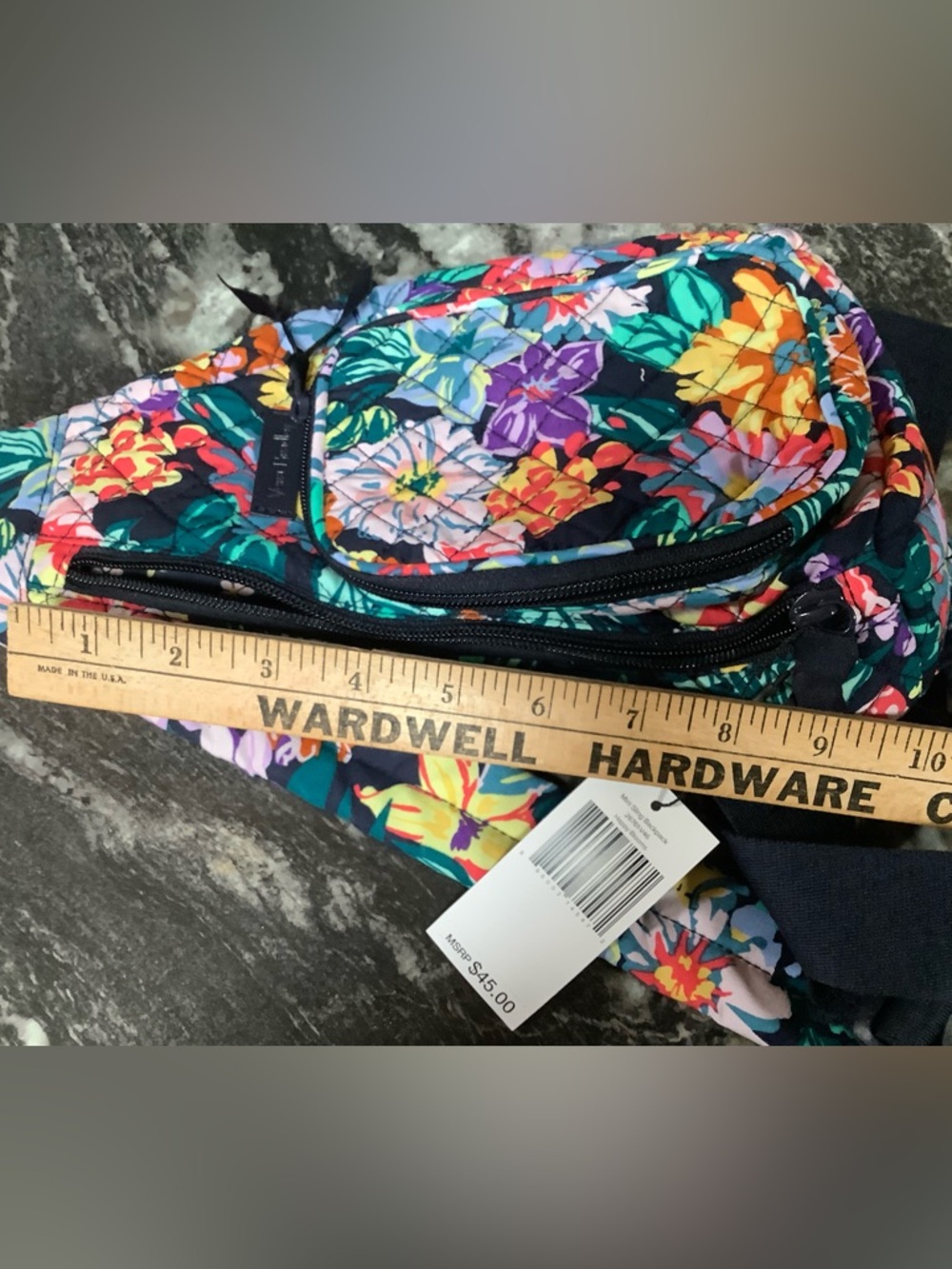 Vera Bradley sling backpack happy blooms - Picture 7 of 12